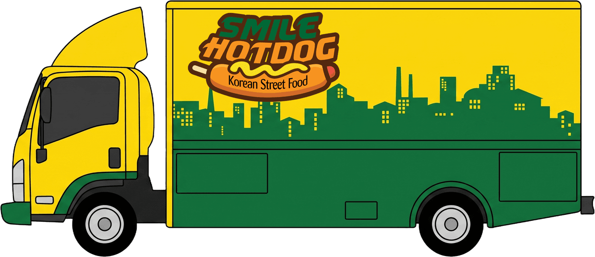 The Smile Hotdog food truck